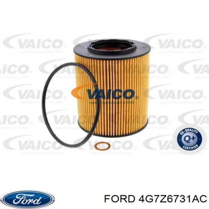4G7Z6731AC Ford масляный фильтр