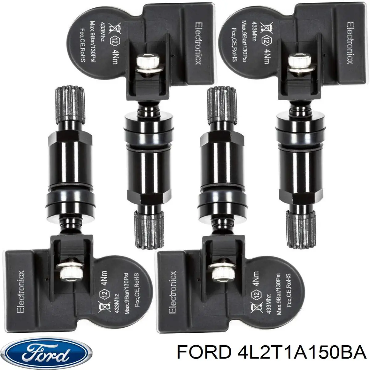 4L2T1A150BA Ford Манометр воздушный