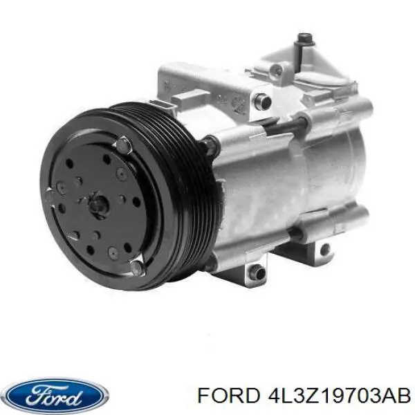 Компрессор кондиционера 4L3Z19703AB Ford