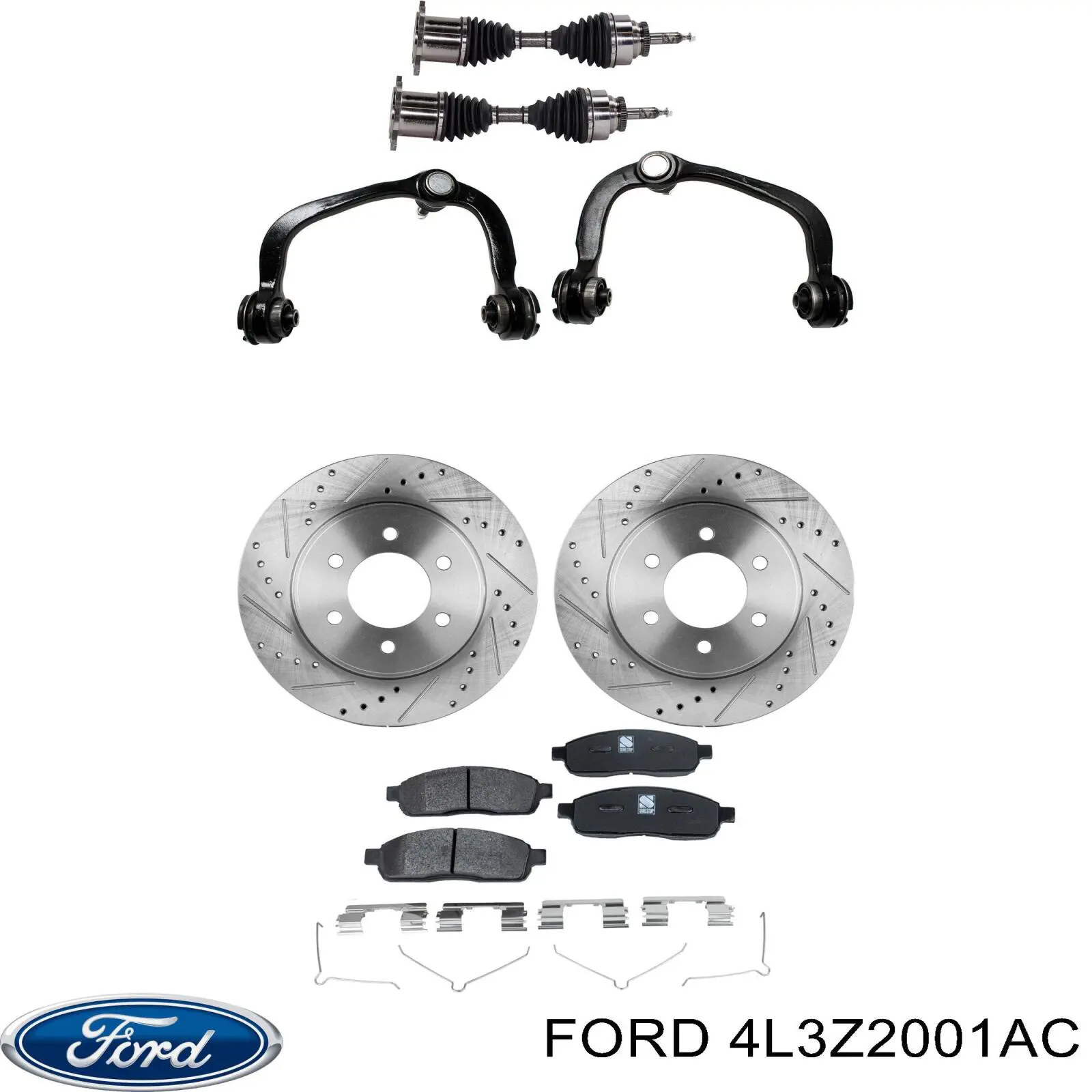 Купить 5L3Z2001A Ford Колодки тормозные