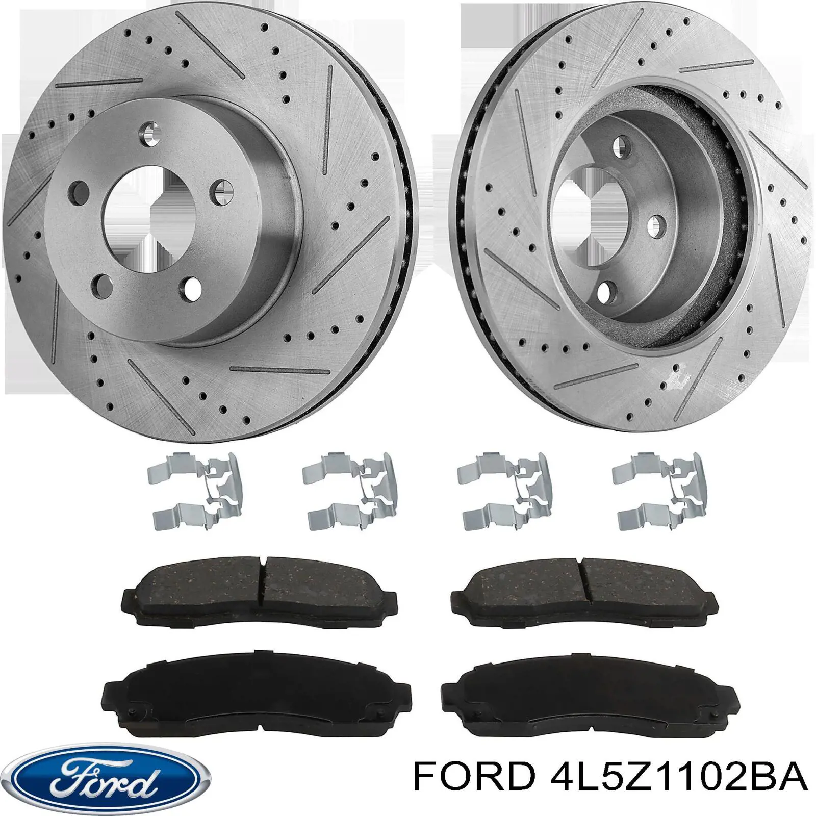 Тормоз дисковый передний Ford BRR298 цена, от 200.75 USD