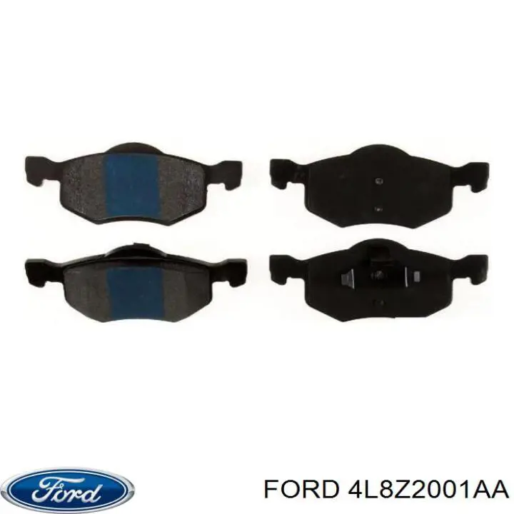 Купить 4L8Z2001AA Ford Колодки тормозные