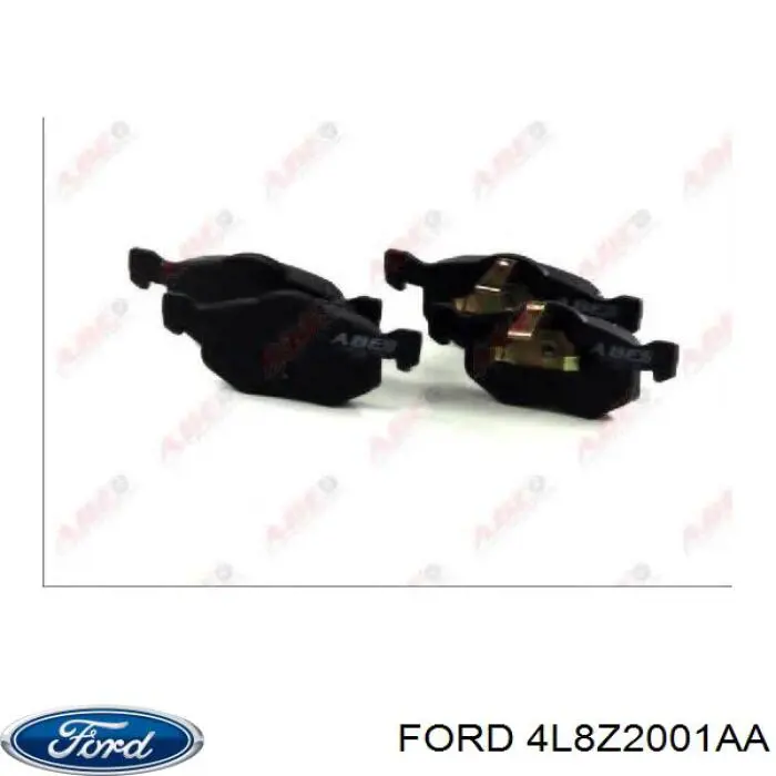 4L8Z2001AA Ford Колодки передние