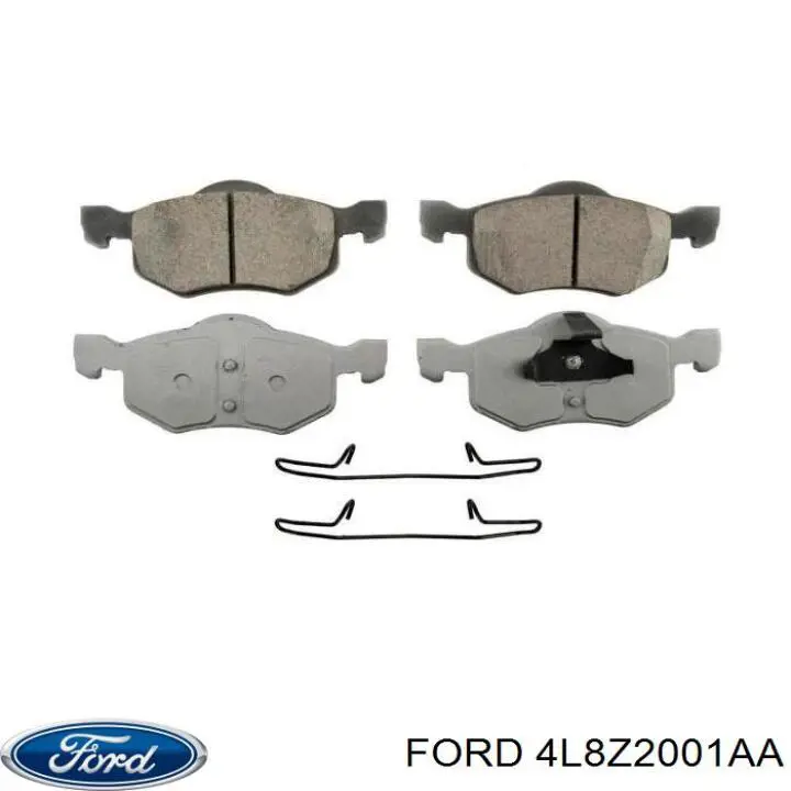 Колодки Ford 4L8Z2001AA цена, от 22.53 USD