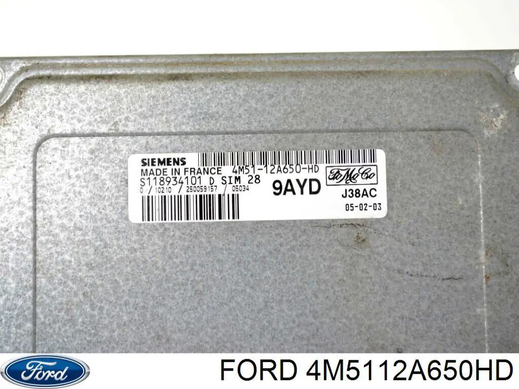 4M5112A650HD Ford 