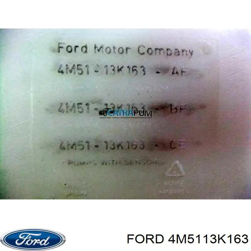 1345238 Ford Бачок омывателя стекла