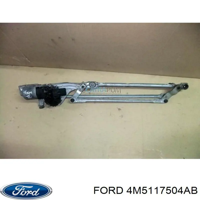 4M5117504AB Ford Мотор стеклоочистителя передний
