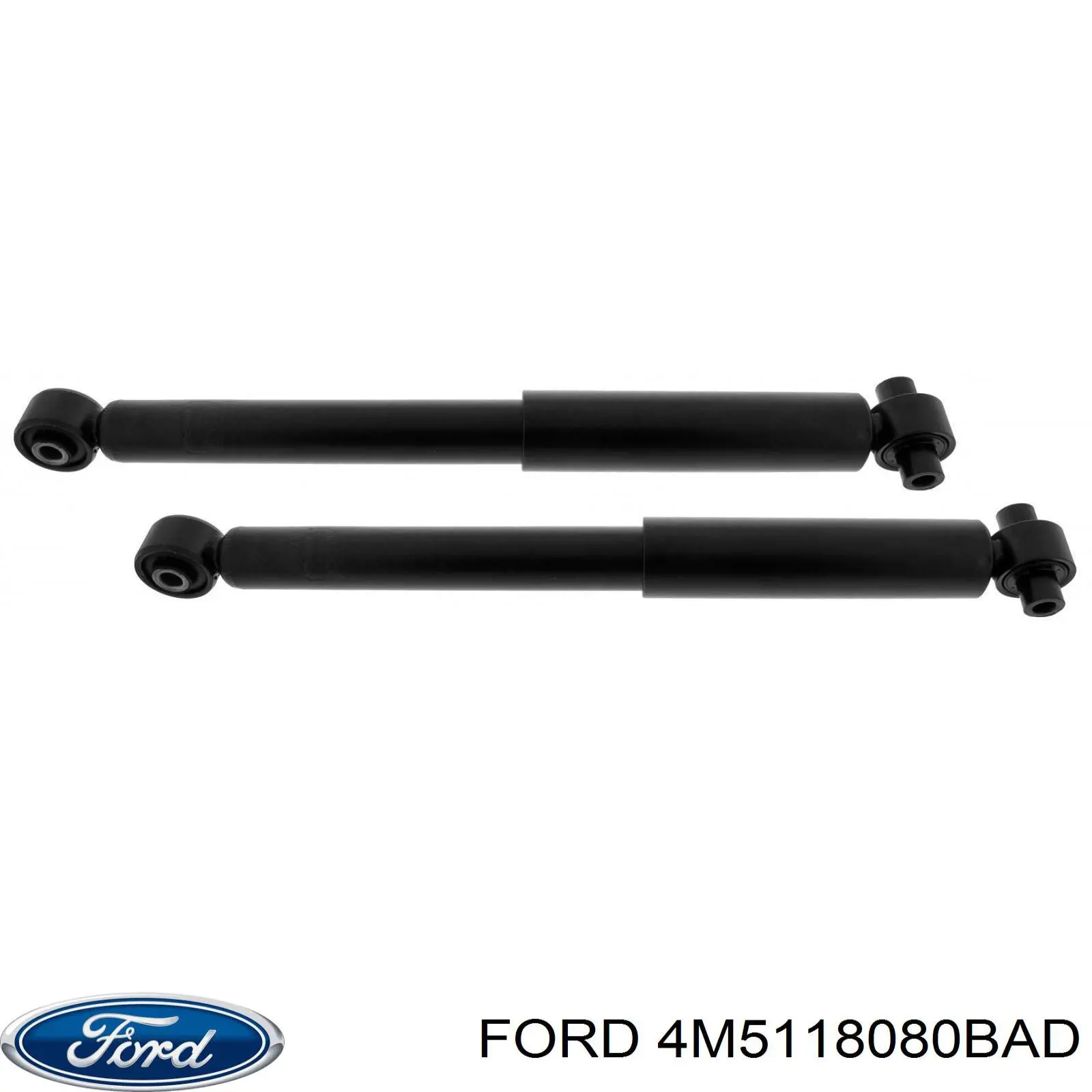 Задний амортизатор Ford 4M5118080BAD