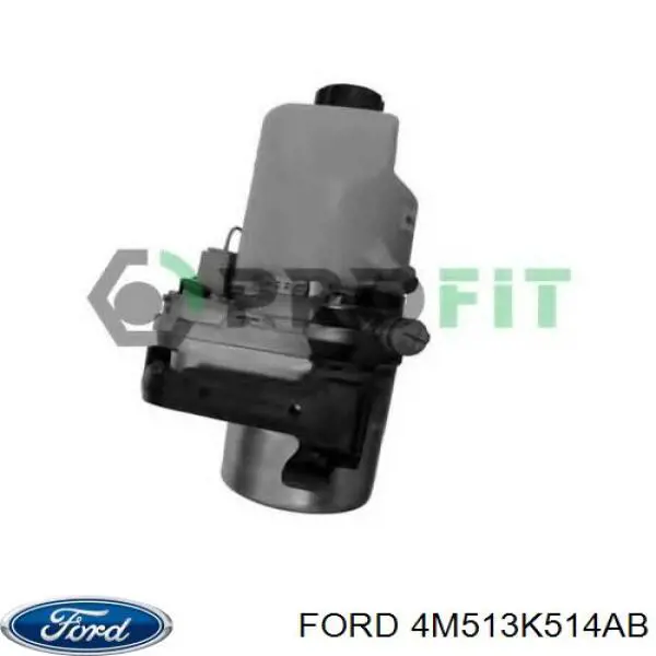 Купить 4M513K514AB Ford Насос рулевого управления