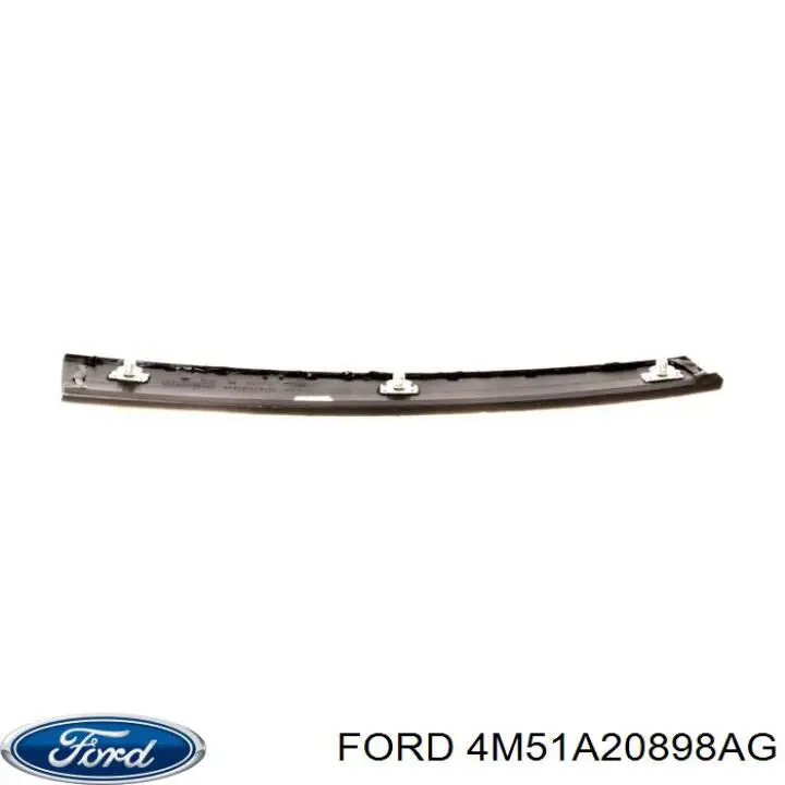 Накладка двери передней правой вертикальная на Ford Focus II 