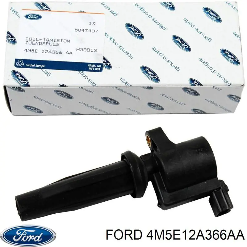 Купить 4M5E12A366AA Ford Катушка зажигания