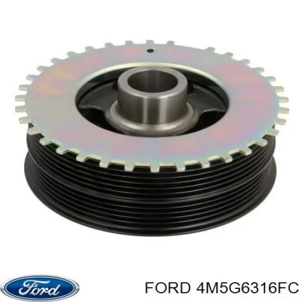 Шкив коленвала 4M5G6316FC Ford