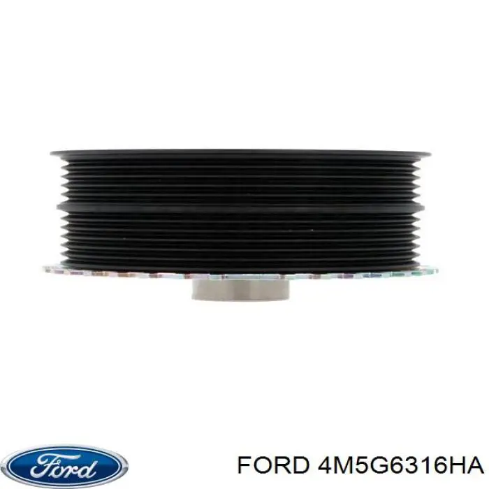 4M5G6316HA Ford Шкив коленчатого вала