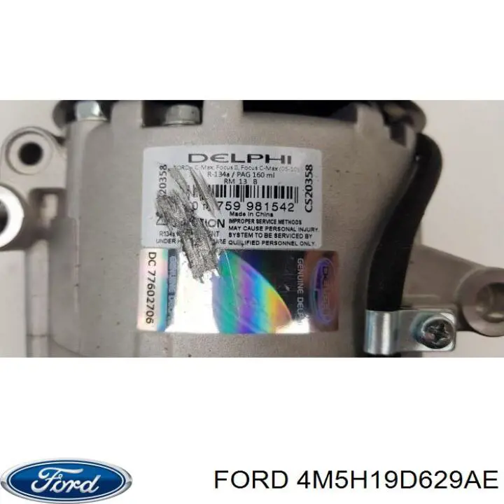 Купить 4M5H19D629AE Ford Компрессор климатической установки