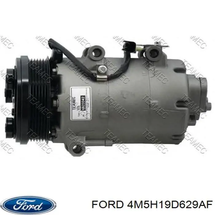 4M5H-19D629-AF Ford компрессор кондиционера