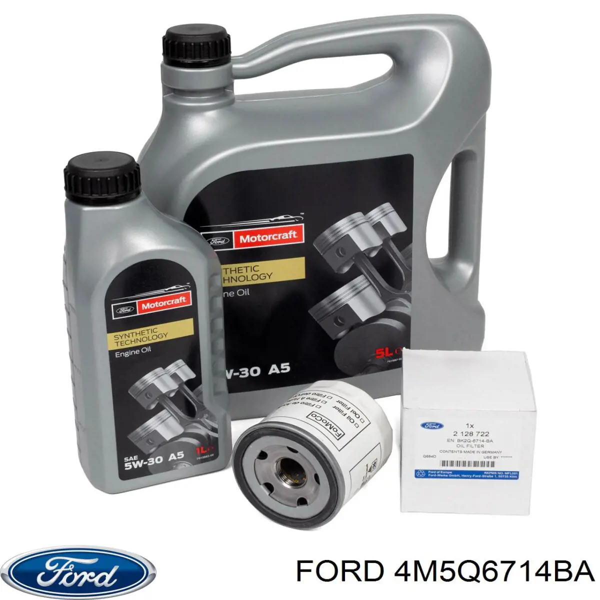 Купить 4M5Q6714BA Ford Фильтр центробежный очистки масла