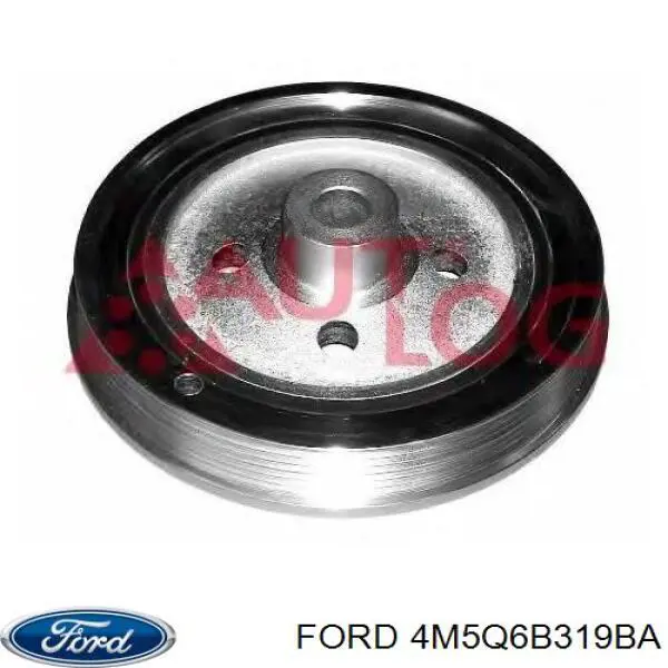 4M5Q6B319BA Ford Шкив коленчатого вала