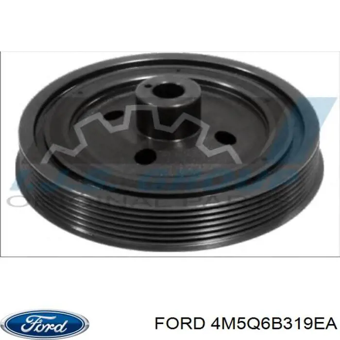 Шкив коленвала (демпфер) Ford 4M5Q6B319EA цена, от 44.34 USD
