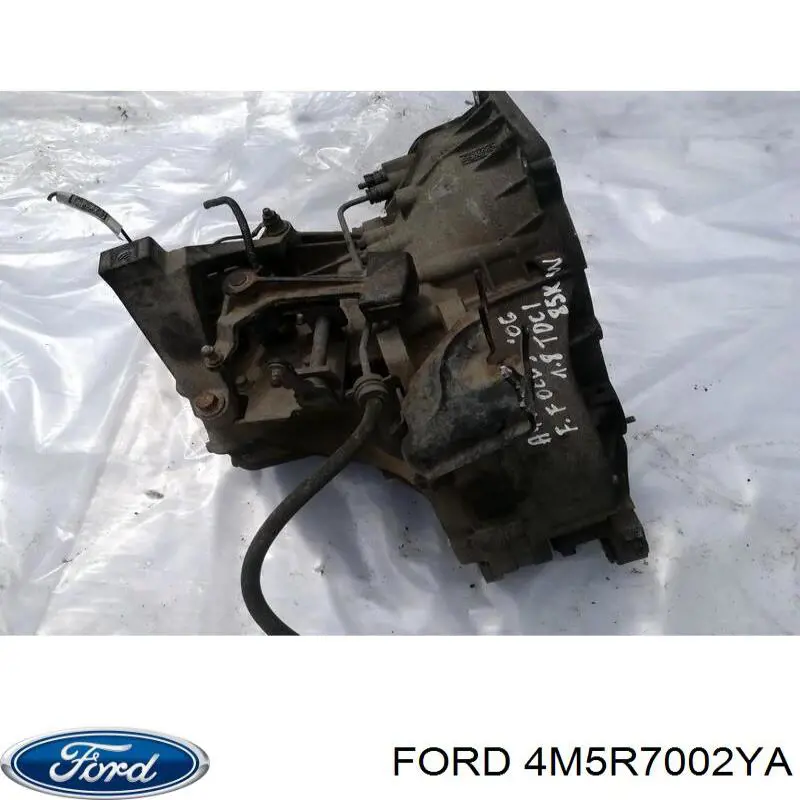 4M5R7002YA Ford кпп в сборе (механическая коробка передач)