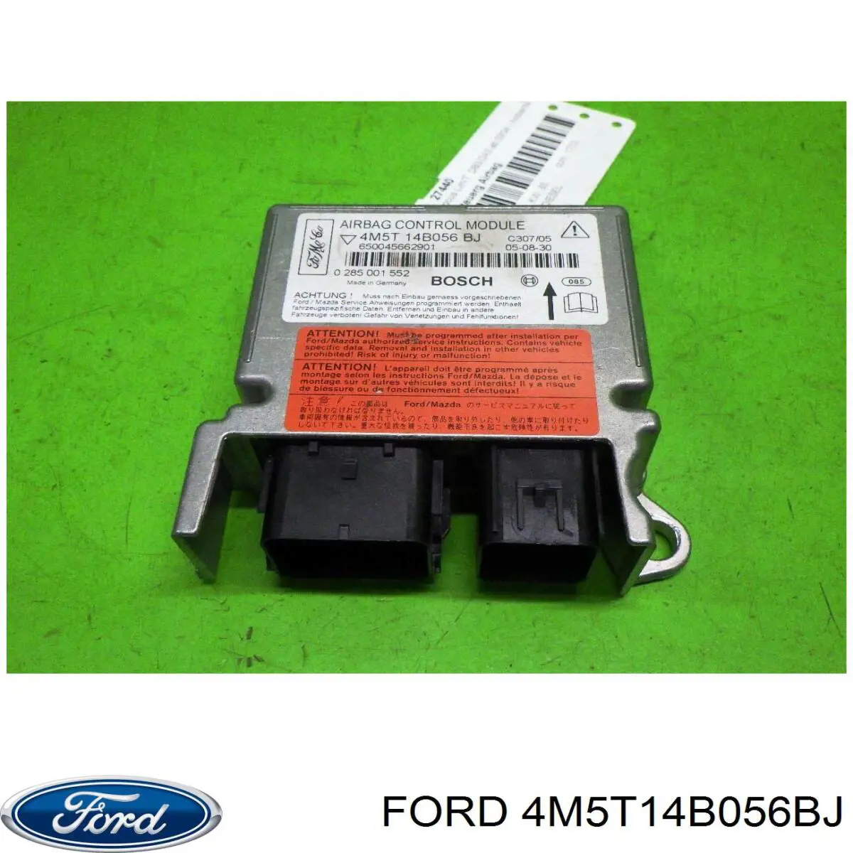 Модуль-процессор управления подушкой безопасности (ЭБУ AIRBAG) Ford 4M5T14B056BJ цена, от 10.14 USD