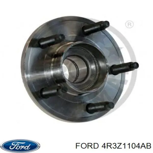 Купить 4R3Z1104AB Ford Ступица переднего колеса