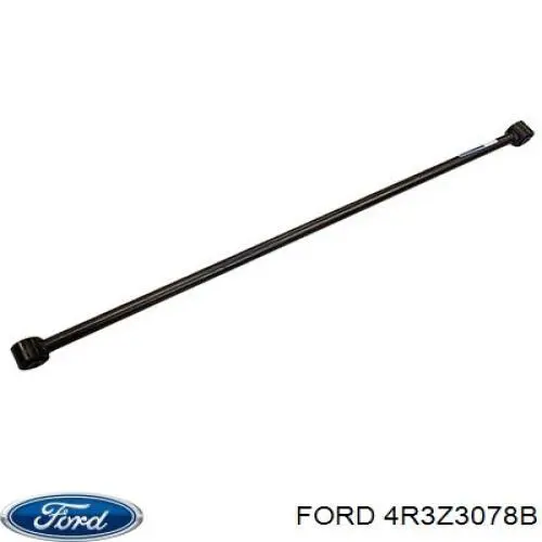 4R3Z3078B Ford braço oscilante inferior direito de suspensão dianteira