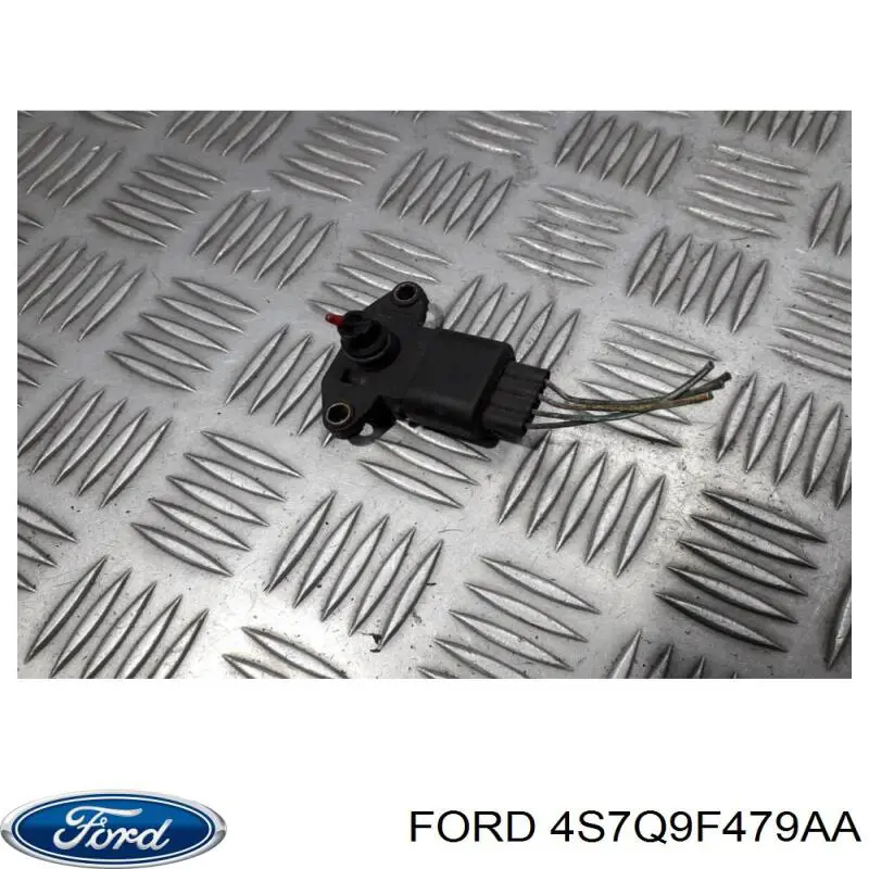 4S7Q9F479AA Ford Датчик давления воздуха