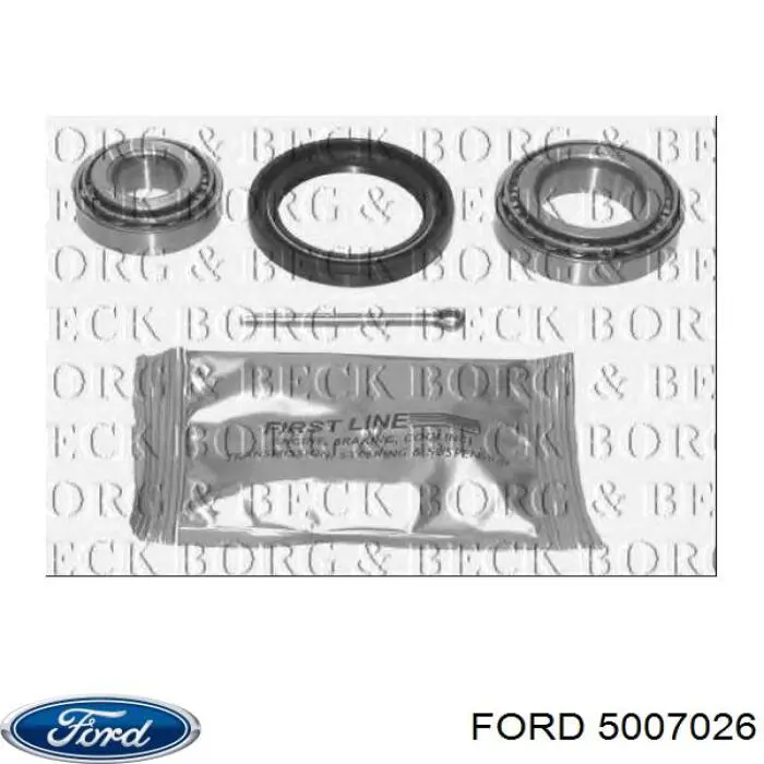 Купить 5007026 Ford Подшипник передней ступицы