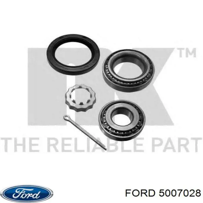 Подшипник ступицы передней/задней 5007028 Ford