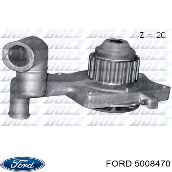Помпа 1126036 Ford