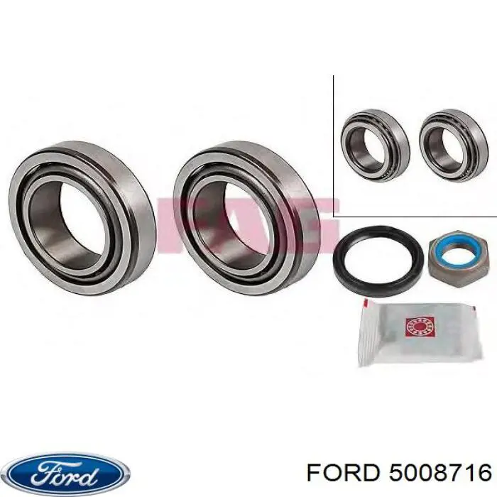 Купить 5008716 Ford Подшипник передней ступицы