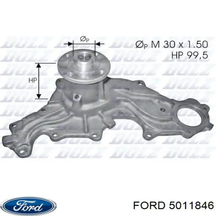 Помпа 5011846 Ford