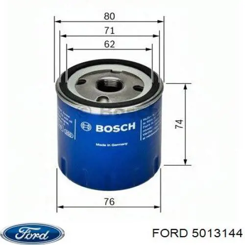 5013144 Ford масляный фильтр