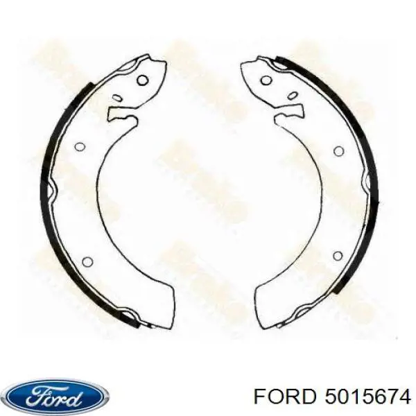 6079620 Ford sapatas do freio traseiras de tambor