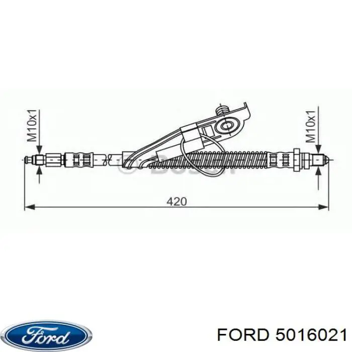 Купить 5016021 Ford Амортизатор задней подвески