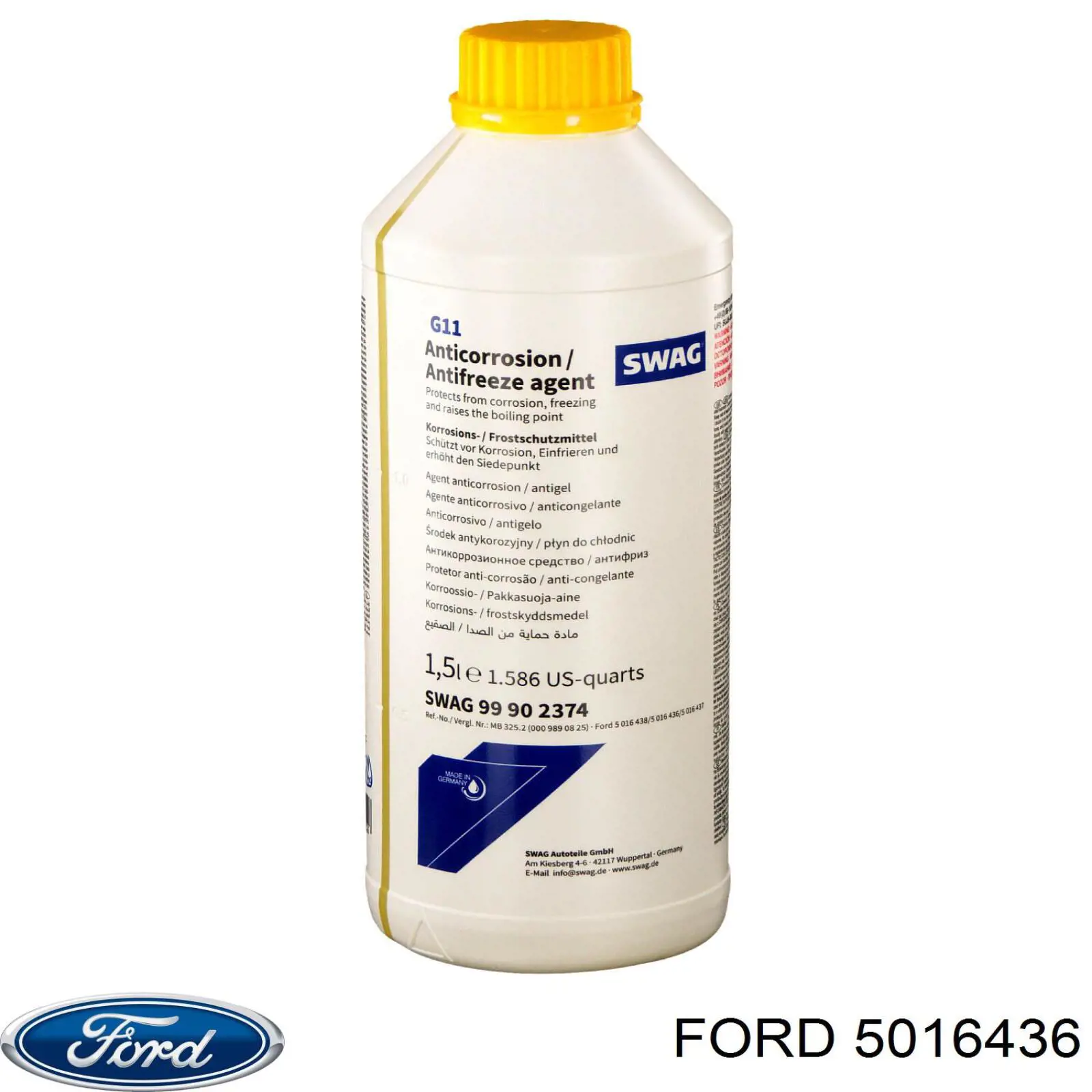 5016436 Ford Охлаждающаяя жидкость