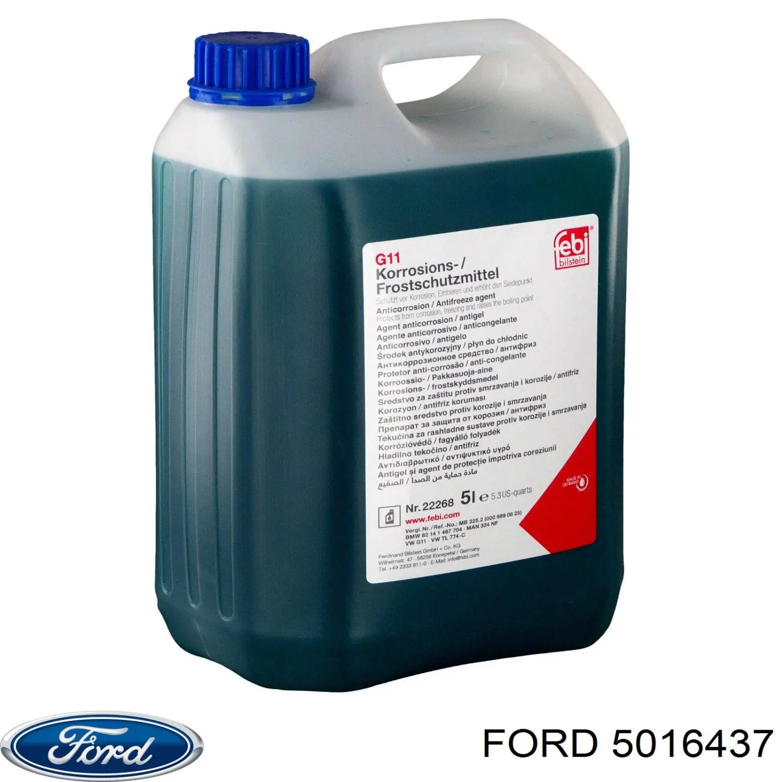 Антифриз концентрат Ford 5016437 цена, от 9.29 USD