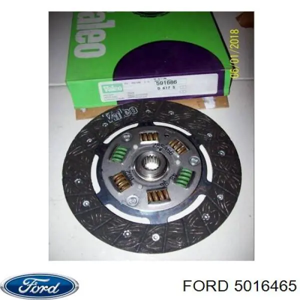 Диск сцепления на Ford Fiesta II 