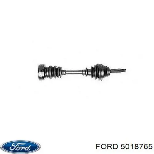 Полуось (привод) передняя 5018765 Ford