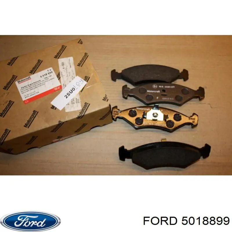 5018899 Ford колодки тормозные передние дисковые