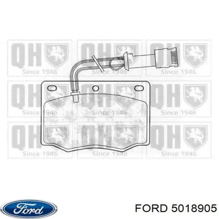 Колодки Ford 5018905 цена, от 8.52 USD