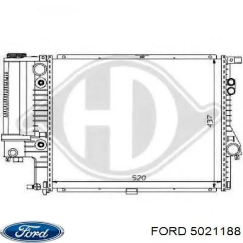 Автомобильный генератор Ford 5021189 цена, от 138.51 USD