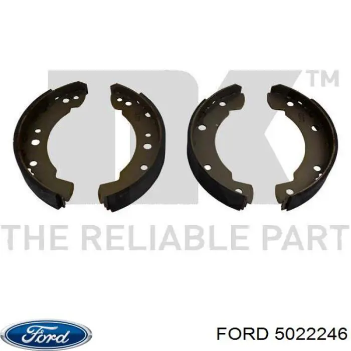 Купить 5022246 Ford Задние барабанные тормозные колодки