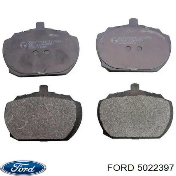 Передние тормозные колодки 5022397 Ford