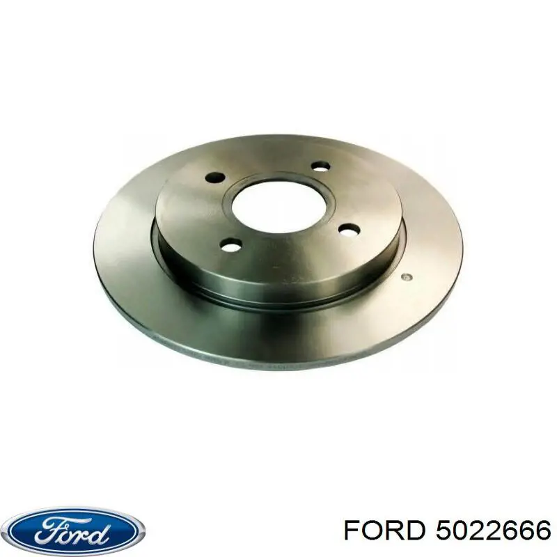 5022666 Ford диск тормозной задний