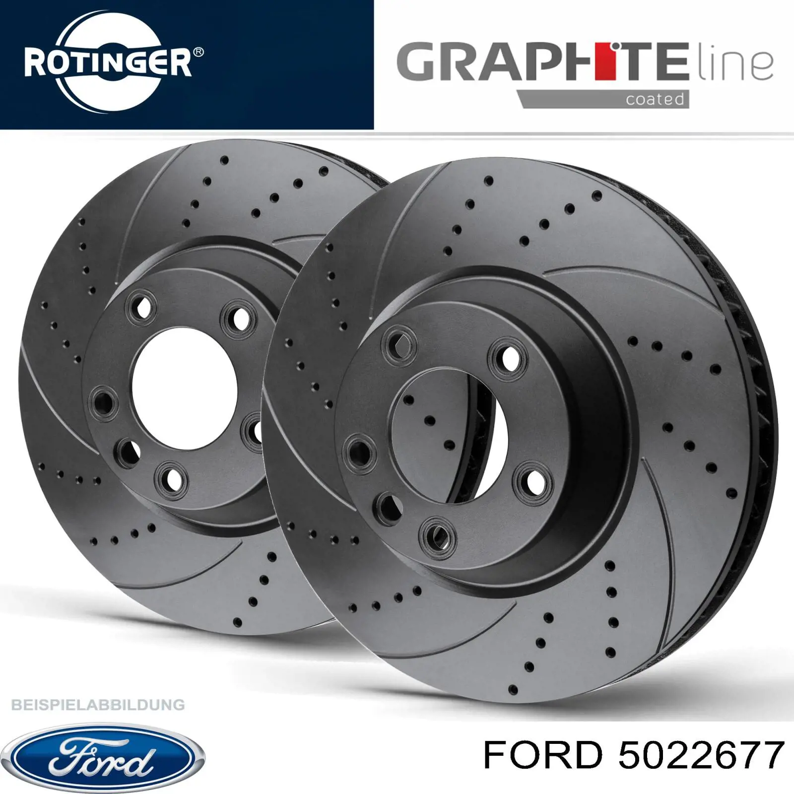 Тормоз дисковый передний Ford 5022677 цена, от 34.36 USD