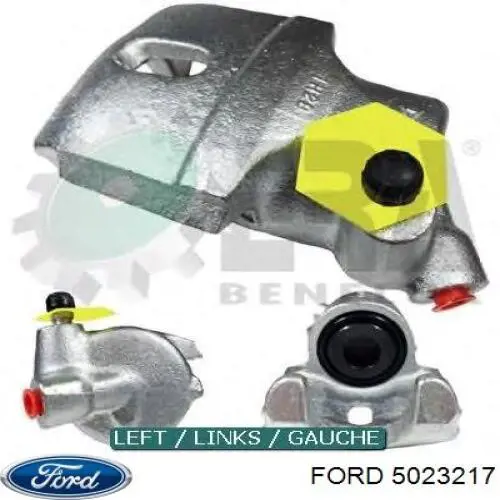 Купить 5023217 Ford Суппорт тормозной передний правый