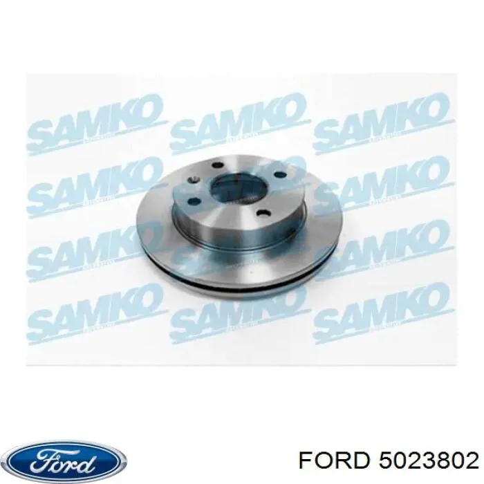 5023802 Ford передние тормозные диски