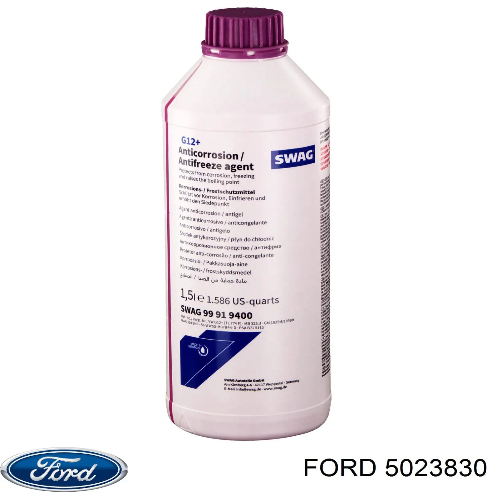 Антифриз концентрат Ford 5023830 цена, от 30.75 USD