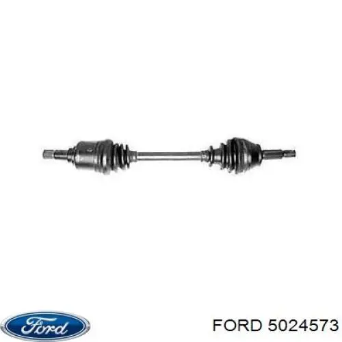 6596777 Ford Полуось передняя левая